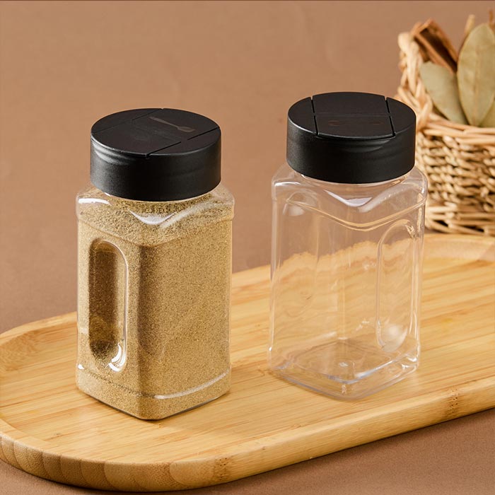 Seasoning Shakers with Lids, Dust-Proof Sealed Food Organizer, Food Grade Portable Seasoning Shaker for Cumin Powder Chili Powder Salt