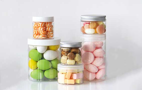 Uiifan 24 Pcs Plastic Jars with Lids Plastic Clear Storage Container Bulk  Spice Containers Mason Jar Cosmetic Jar for Food Cookie Candy Spice