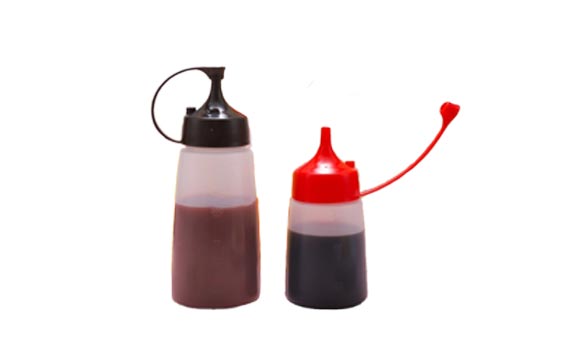 High quality refillable 5oz plastic soy sauce bottle with cap bulk