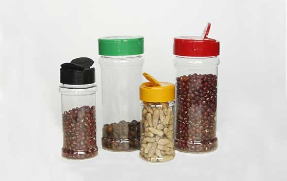 250ml 8oz Plastic Spice Shaker Bottle With Holes And Spoon Lid