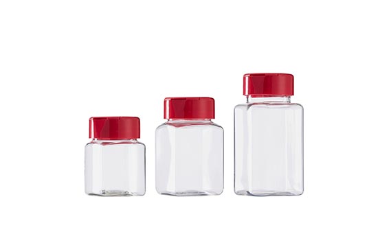 Custom Sizes Plastic Spice Bottle Square Seasoning Containers, Reusable Salt Pepper Shaker with Airtight Lid Labels for Spice, Herbs, Powder and Glitters