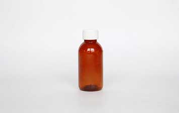 Customized clear 120ml PET empty plastic maple syrup bottles