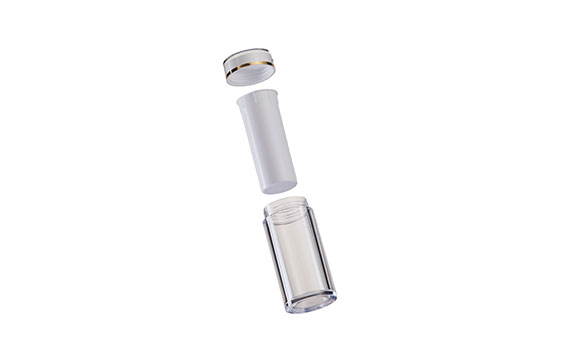 Wholesale Custom Double Wall Plastic Pill Bottle Small Medicine Bottle with caps, Prescription Medicine Vials Pill Containers for Pill, Vitamins & Supplements