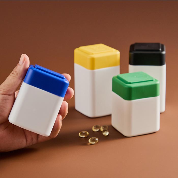 Square Plastic Pill Bottle, Clear Empty Medicine Bottles with Caps, Prescription Pill Containers for Solid Powder Medication, Vitamin, Tablet, Candy Square Square Plastic Pill Bottle, Clear Empty Medicine Bottles with Caps, Prescription Pill Containers for Solid Powder Medication, Vitamin, Tablet, Candy