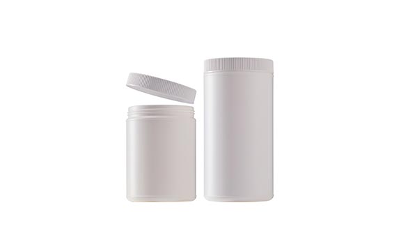 Airtight Plastic Jar with Lid Capacity Wide Mouth Container for Powder Protein Powder and Snacks and Versatile Storage for Home and Travel