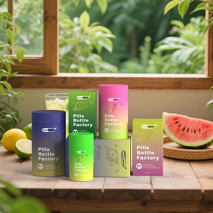 120ml 300ml 500ml Empty Clear Plastic Pill Bottles Medicine Bottle Empty Chemical Containers with Caps for Liquid Solid Powder