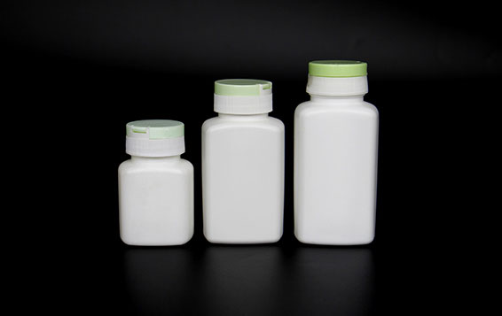 Child proof square plastic pharmaceutical bottles for sale